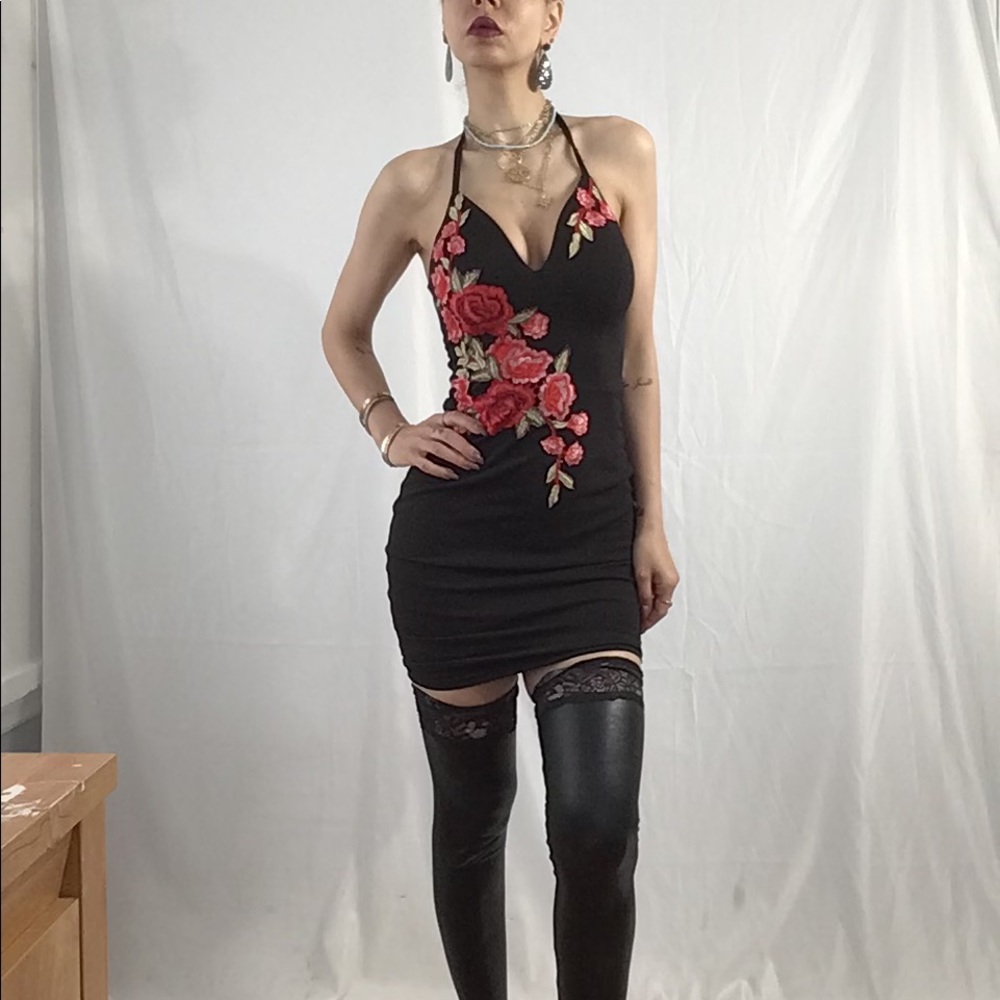 Windsor mini halter top dress